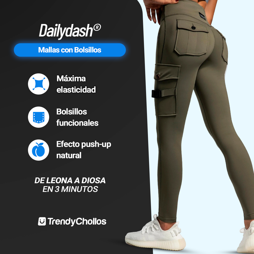 DAILYDASH®- Mallas con bolsillos - OFERTA 2X1