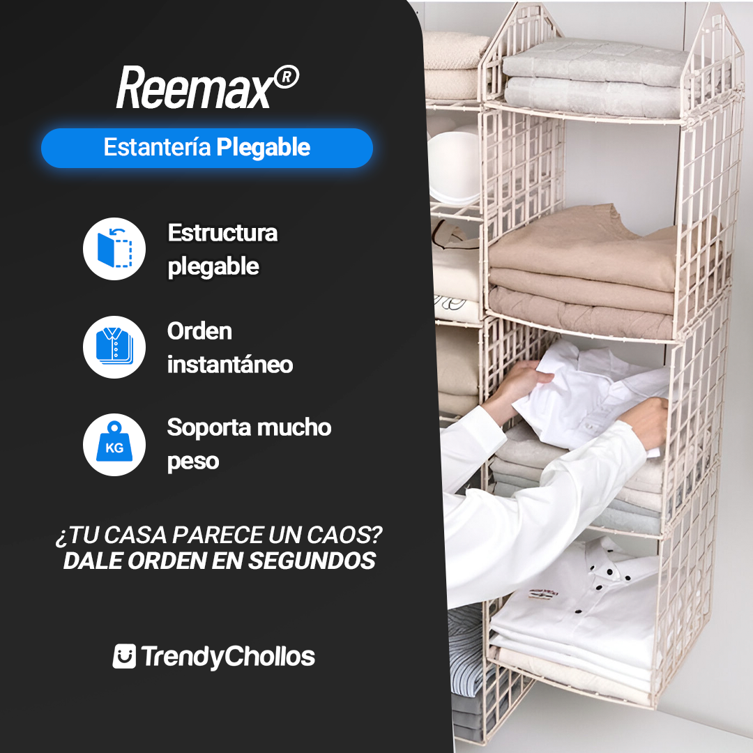 REEMAX® Estantería Plegable