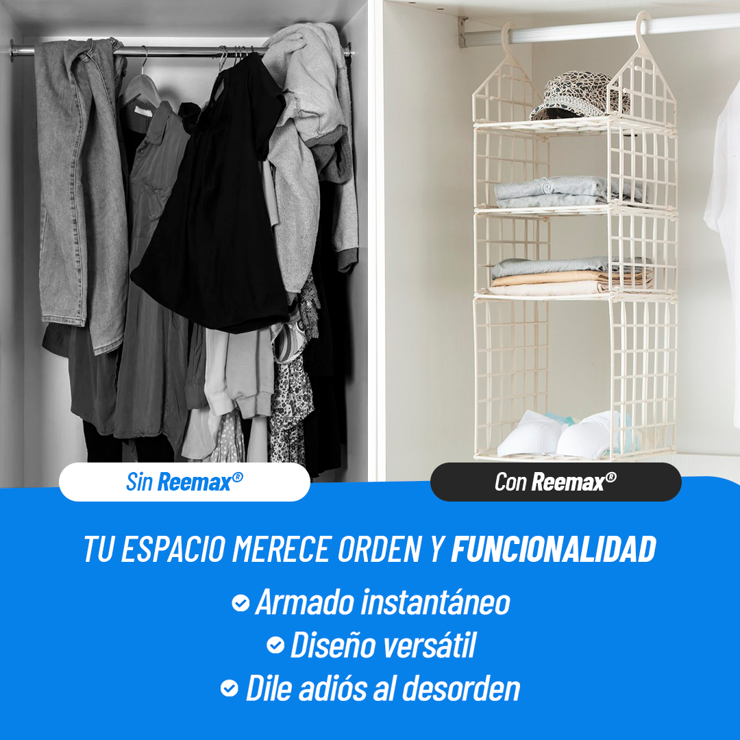 REEMAX® Estantería Plegable
