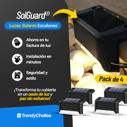 Luz Solar SolGuard [PACK 4 UNIDADES]