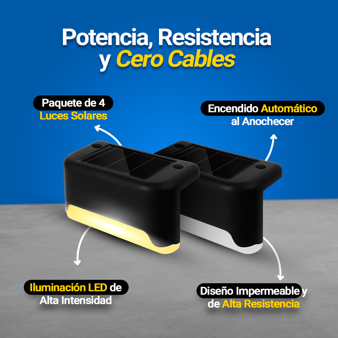 Luz Solar SolGuard [PACK 4 UNIDADES]
