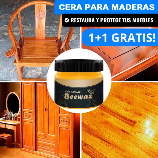 2X1 ECOGLEAM® Cera para limpiar maderas- Compra 1 y Lleve 1 GRATIS!